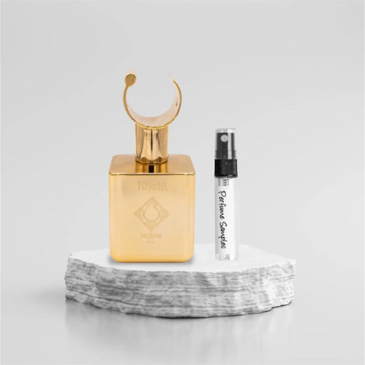 Orientalisch geprägte Duftprobe Khalil von Noème Paris bei Micheloduft in 1 ml, 2 ml und 5 ml
