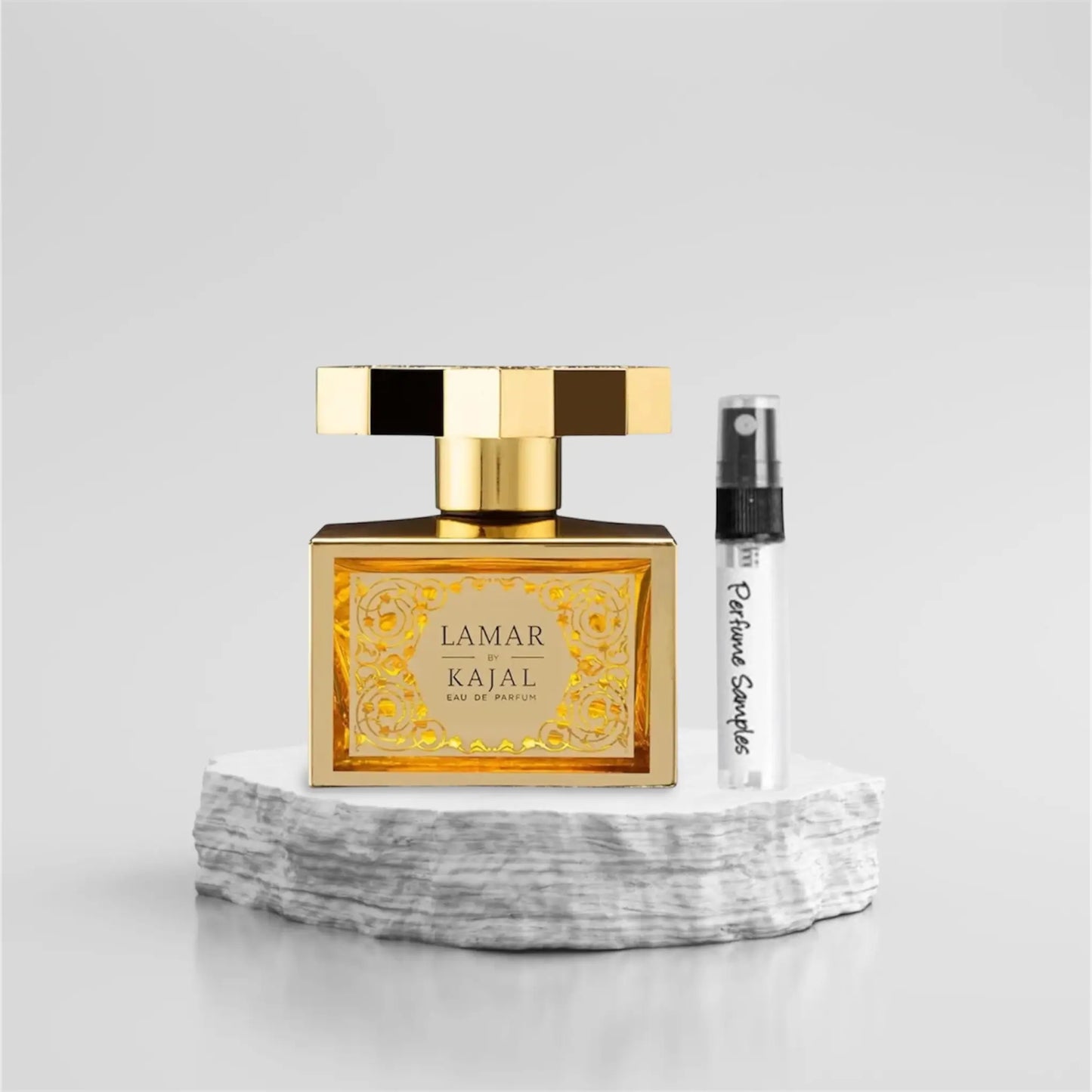 Unisex Parfümprobe und Duftprobe Lamar von Kajal in 1 ml, 2 ml und 5 ml bei MicheloDuft