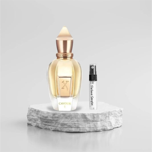 Via Cavour 1 Xerjoff, luxuriöser Unisexduft – erhältlich als 1 ml, 2 ml und 5 ml Probe bei MicheloDuft